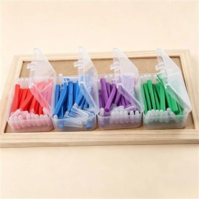 Glantóirí Uillinn Scuab Interdental